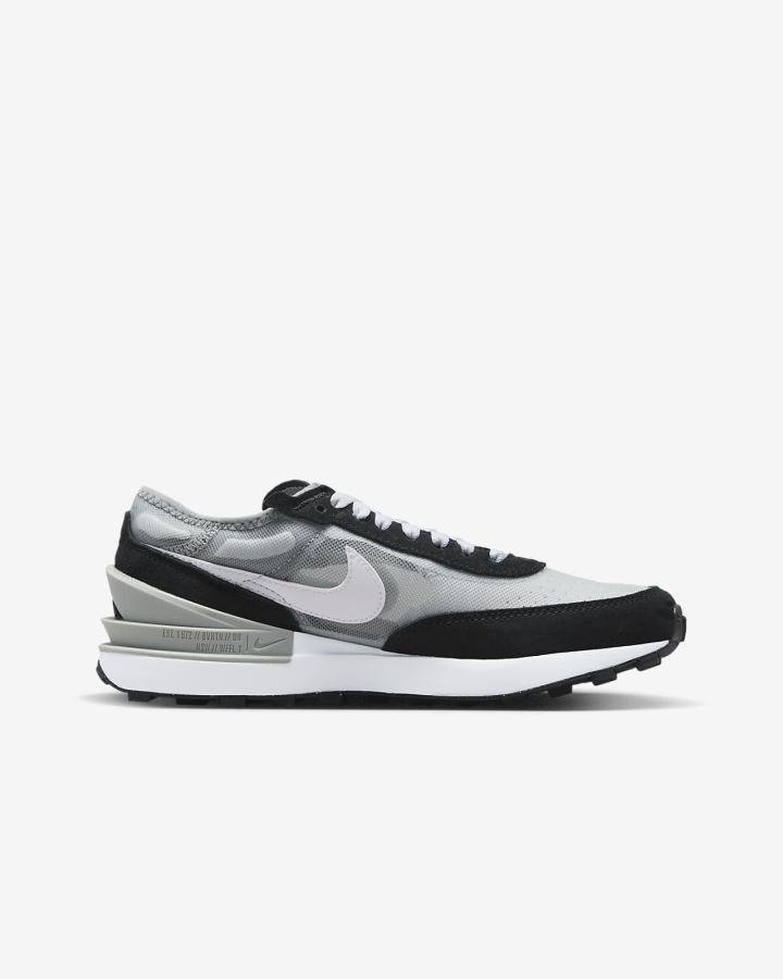 Zapatillas Nike Waffle One Kids Niña Gris Gris Claro | EVYHT-4912