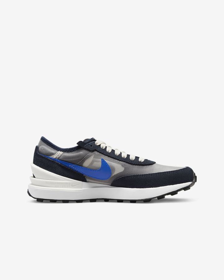 Zapatillas Nike Waffle One Kids Niña Obsidian Oscuro Negras Azul Real | RGPVS-8540
