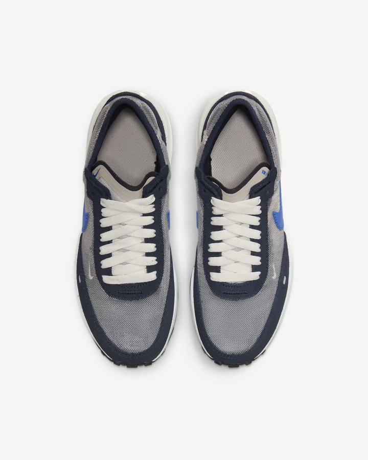 Zapatillas Nike Waffle One Kids Niña Obsidian Oscuro Negras Azul Real | RGPVS-8540