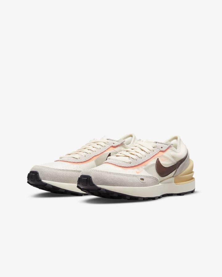 Zapatillas Nike Waffle One Kids Niño Beige Beige Chocolate | LXMFR-8347