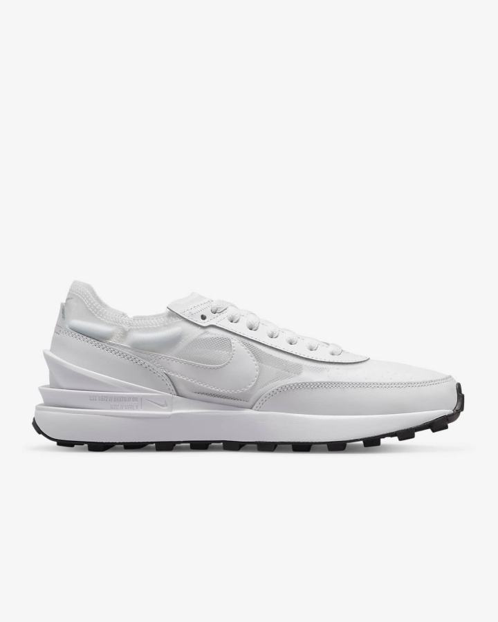Zapatillas Nike Waffle One Mujer Blancas Negras Blancas | AWCBP-2975