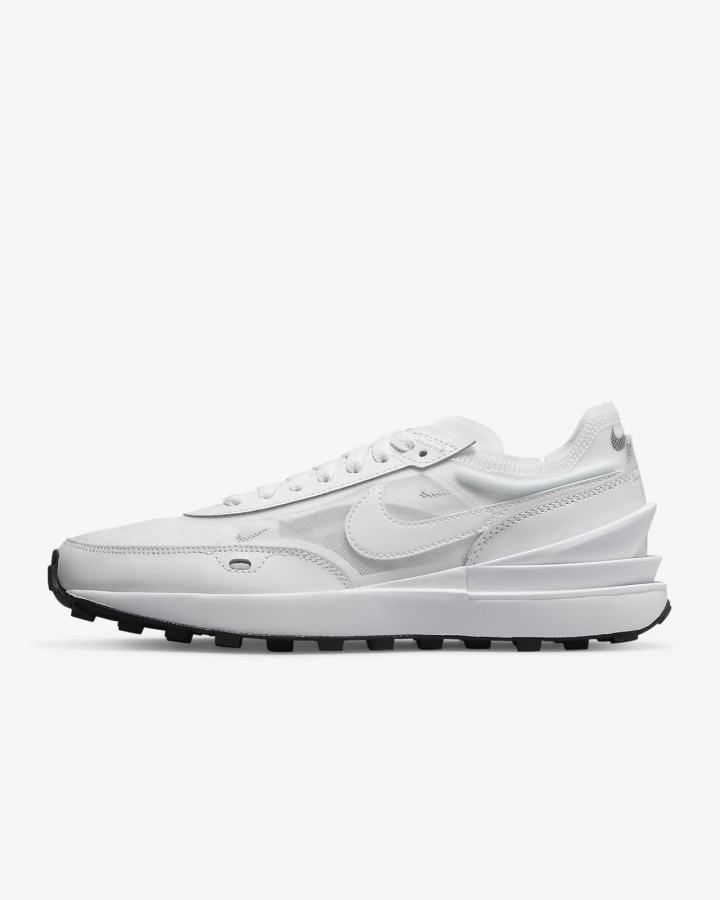 Zapatillas Nike Waffle One Mujer Blancas Negras Blancas | AWCBP-2975