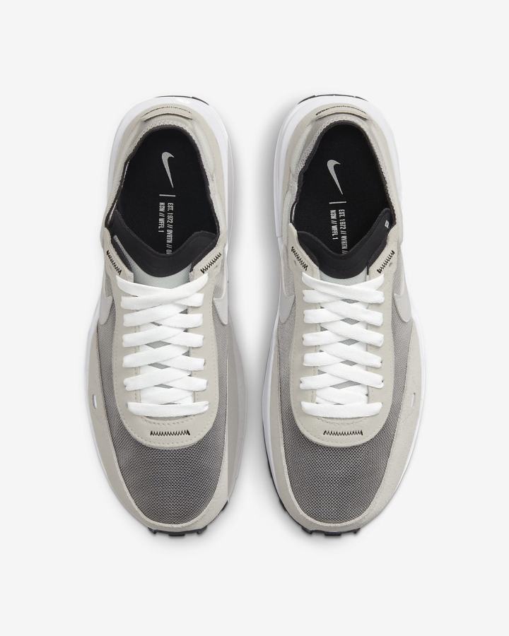 Zapatillas Nike Waffle One Mujer Blancas Negras Naranjas | HZOGE-2093