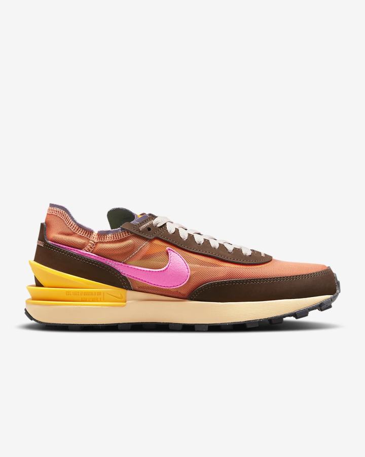 Zapatillas Nike Waffle One Mujer Naranjas Marrones Doradas | ESYGR-7013