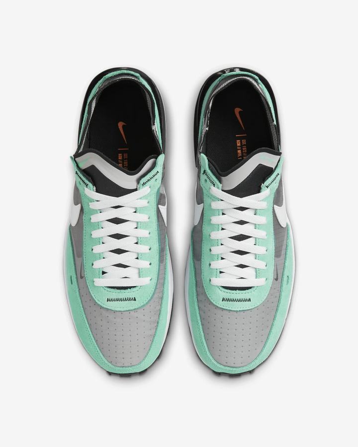 Zapatillas Nike Waffle One SE Hombre Negras Blancas | YMILH-2589