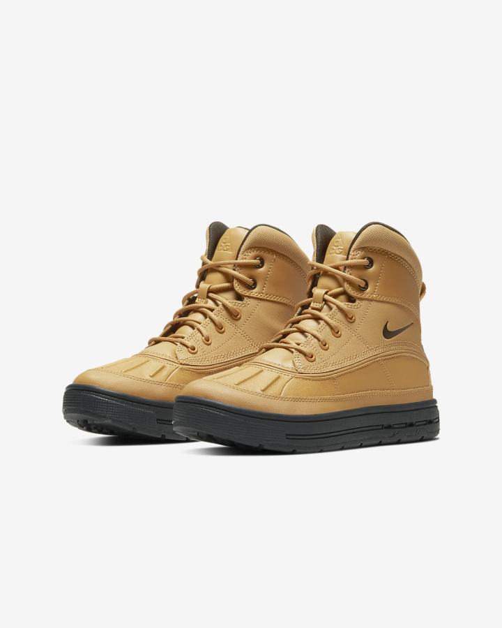 Zapatillas Nike Woodside 2 High ACG Kids Boots Niño Marrones Negras | PCHDQ-1370