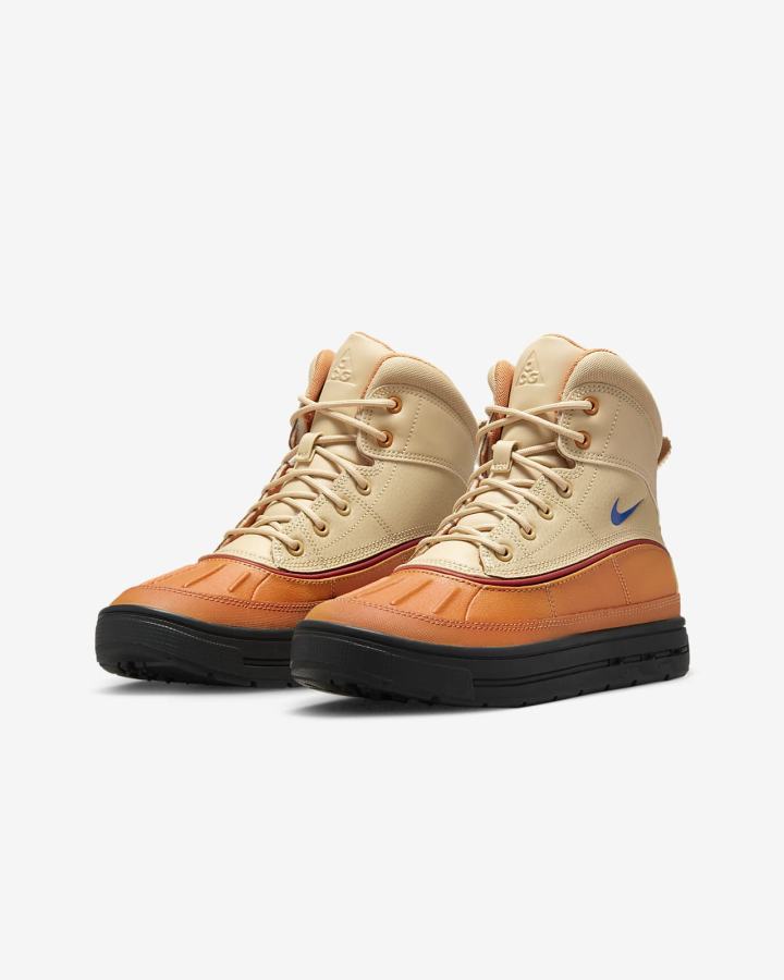 Zapatillas Nike Woodside 2 High ACG Kids Boots Niño Amarillo Oscuro Rojas Azul Real | QKDHA-5923
