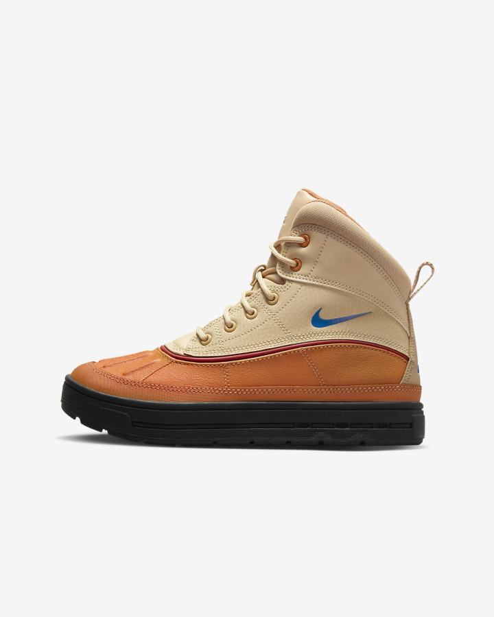 Zapatillas Nike Woodside 2 High ACG Kids Boots Niño Amarillo Oscuro Rojas Azul Real | QKDHA-5923