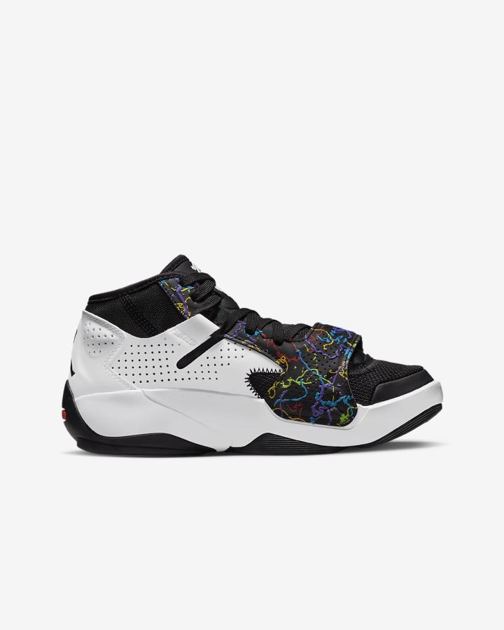 Zapatillas Nike Zion 2 Kids Niña Negras Verde Rojas Claro Blancas | VCPAX-4315
