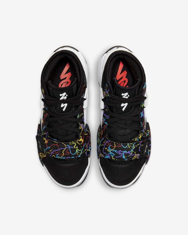 Zapatillas Nike Zion 2 Kids Niña Negras Verde Rojas Claro Blancas | VCPAX-4315