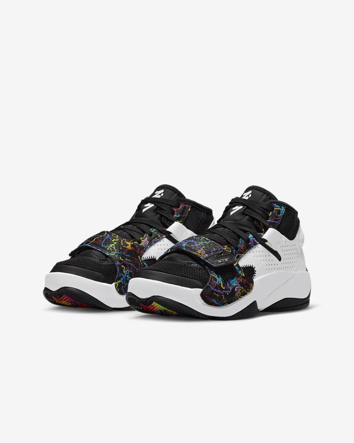 Zapatillas Nike Zion 2 Kids Niña Negras Verde Rojas Claro Blancas | VCPAX-4315