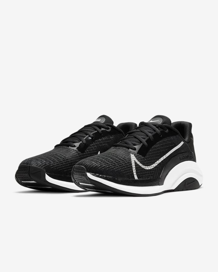 Zapatillas Nike ZoomX SuperRep Surge Endurance Class Hombre Negras Blancas | NZYWA-7348