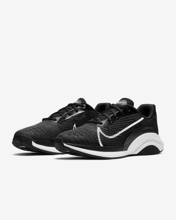 Zapatillas Nike ZoomX SuperRep Surge Endurance Class Mujer Negras Blancas | OAKVQ-7631