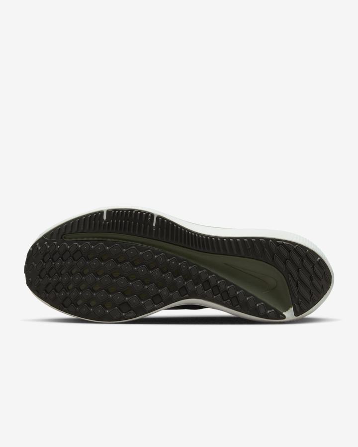 Zapatillas Running Nike Air Winflo 9 Road Hombre Kaki Azules | OCRIB-8706