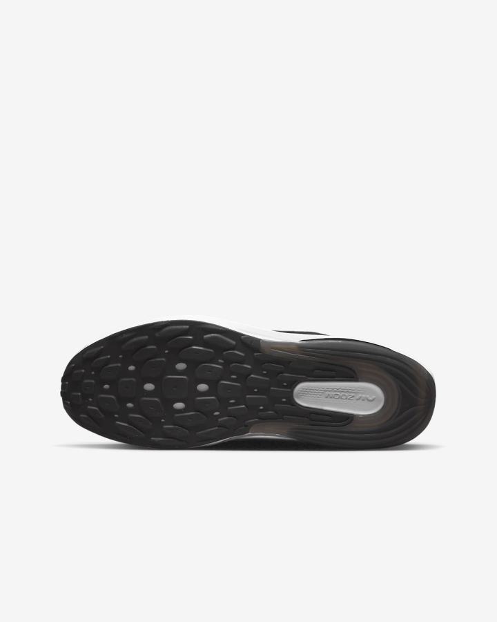Zapatillas Running Nike Air Zoom Arcadia 2 Kids Road Niño Negras Gris Oscuro Blancas | ESWGB-2439