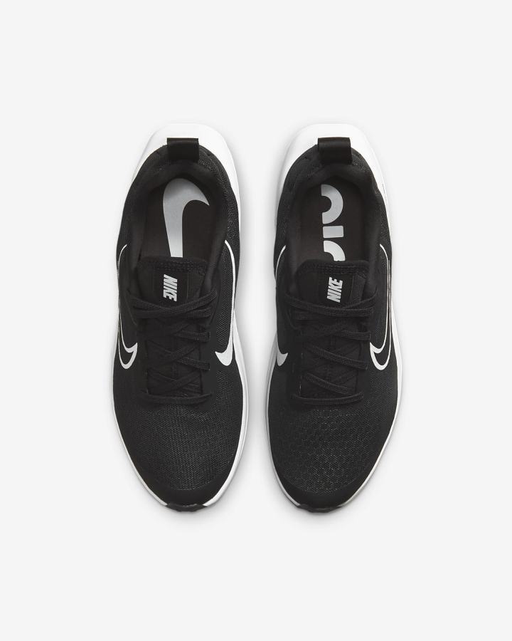 Zapatillas Running Nike Air Zoom Arcadia 2 Kids Road Niño Negras Gris Oscuro Blancas | ESWGB-2439