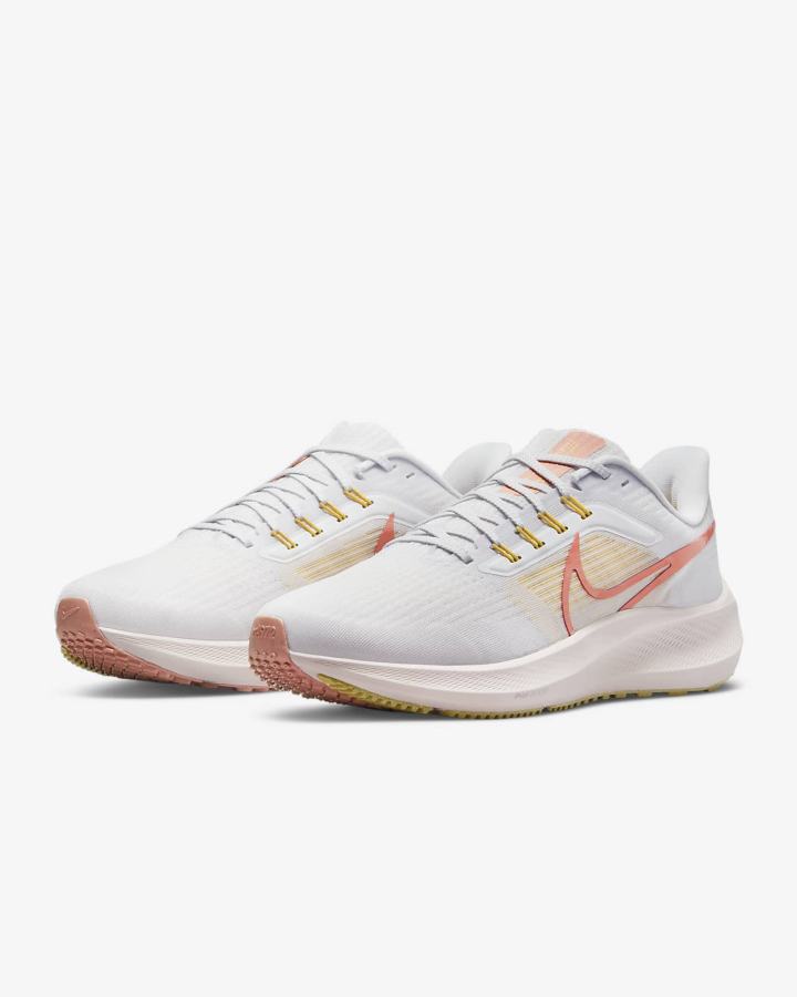 Zapatillas Running Nike Air Zoom Pegasus 39 Road Mujer Blancas | AHYES-3168
