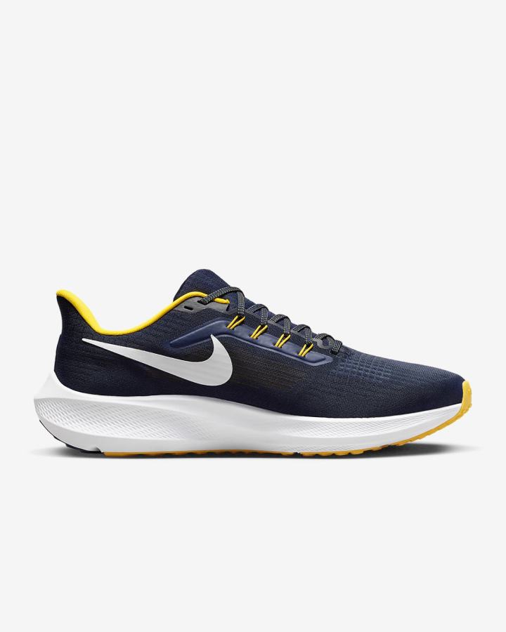 Zapatillas Running Nike Air Zoom Pegasus 39 (Clemson) Road Hombre Azul Marino Blancas | BCXTH-3709