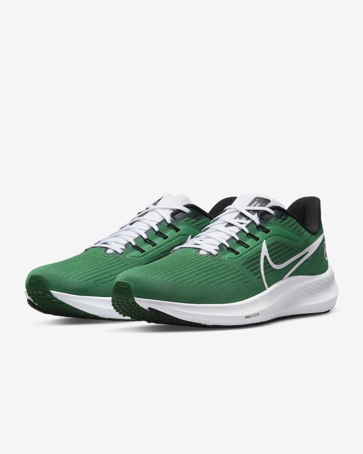 Zapatillas Running Nike Air Zoom Pegasus 39 Oregon Track Club Road Hombre Verde Oscuro Negras Blancas | DHYRX-8673