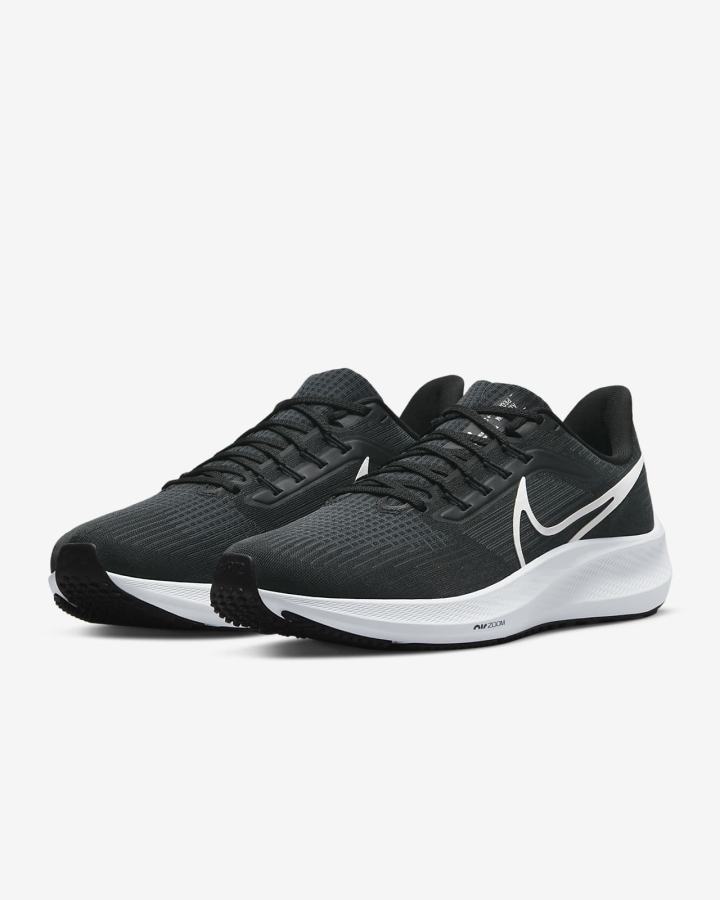 Zapatillas Running Nike Air Zoom Pegasus 39 A.I.R. Hola Lou Road Hombre Negras Gris Oscuro Blancas | DLNRK-7028
