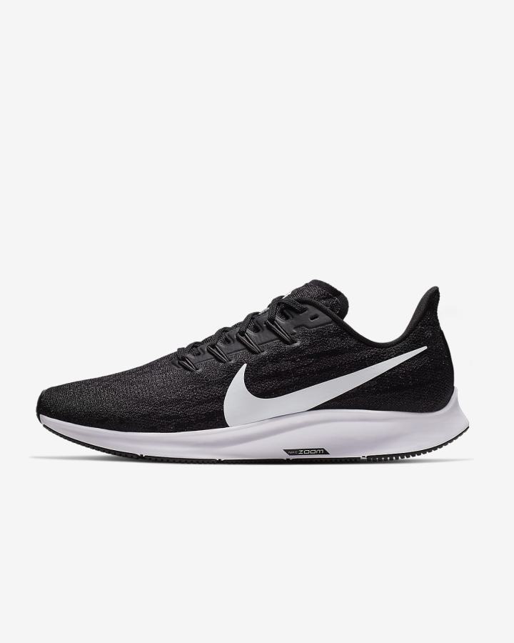 Zapatillas Running Nike Air Zoom Pegasus 36 Hombre Negras Gris Blancas | DQNCV-9852