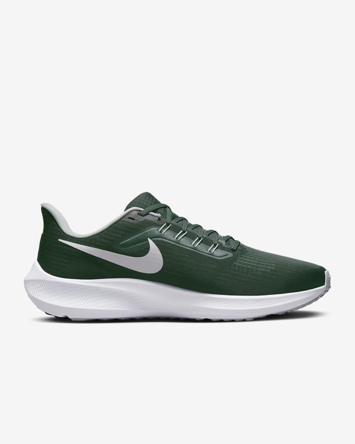 Zapatillas Running Nike Air Zoom Pegasus 39 (Clemson) Road Hombre Verde Azules Gris Blancas | ELSYZ-5741