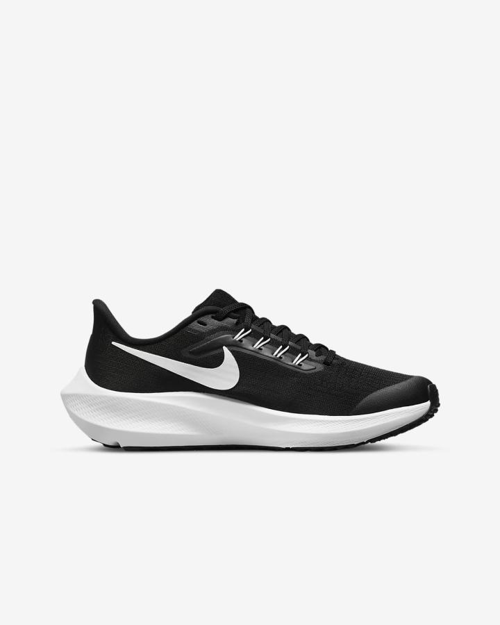 Zapatillas Running Nike Air Zoom Pegasus 39 Kids Road Niña Negras Blancas | FUYBX-4157