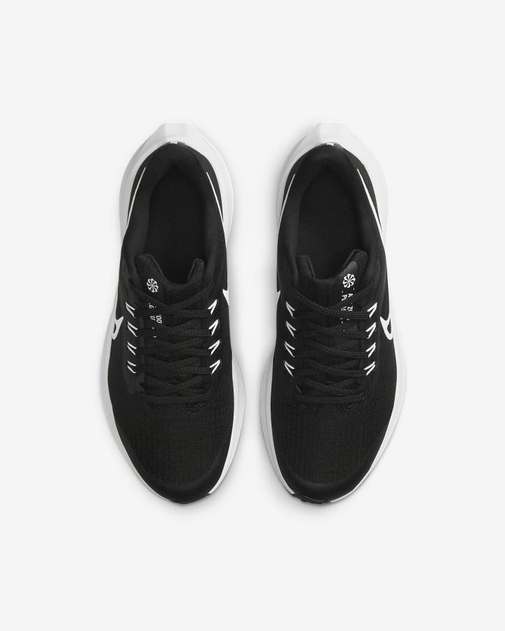 Zapatillas Running Nike Air Zoom Pegasus 39 Kids Road Niña Negras Blancas | FUYBX-4157