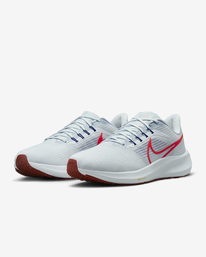 Zapatillas Running Nike Air Zoom Pegasus 39 A.I.R. Hola Lou Road Hombre Gris Rojas Claro | GAPOX-7512