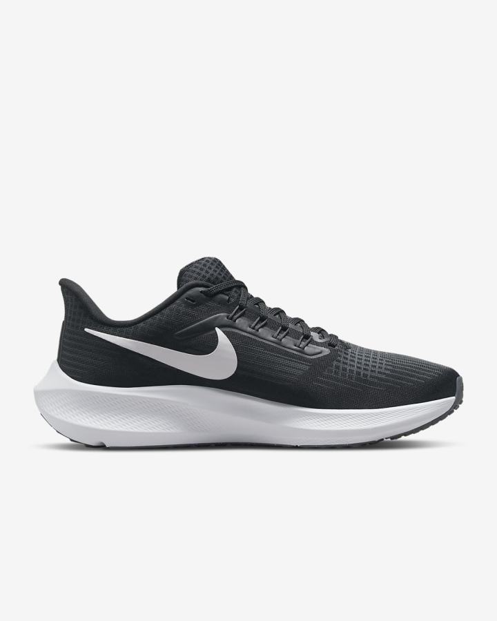 Zapatillas Running Nike Air Zoom Pegasus 39 Road Mujer Negras Gris Oscuro Blancas | GCYPI-8456
