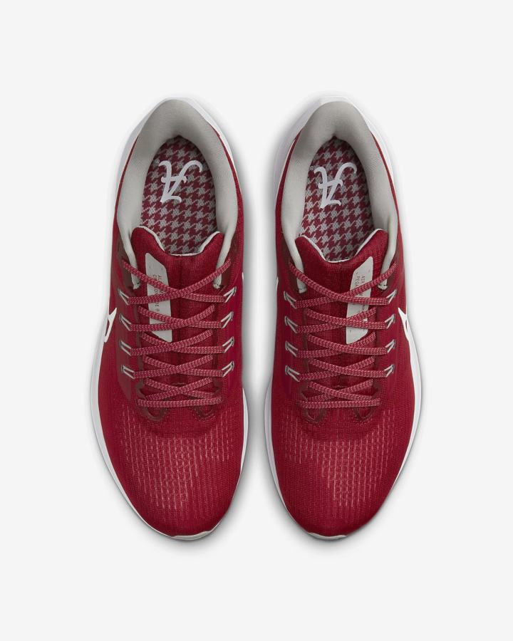 Zapatillas Running Nike Air Zoom Pegasus 39 (Clemson) Road Hombre Rojas Azules Gris Blancas | HIBNR-1736