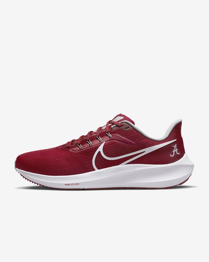 Zapatillas Running Nike Air Zoom Pegasus 39 (Clemson) Road Hombre Rojas Azules Gris Blancas | HIBNR-1736