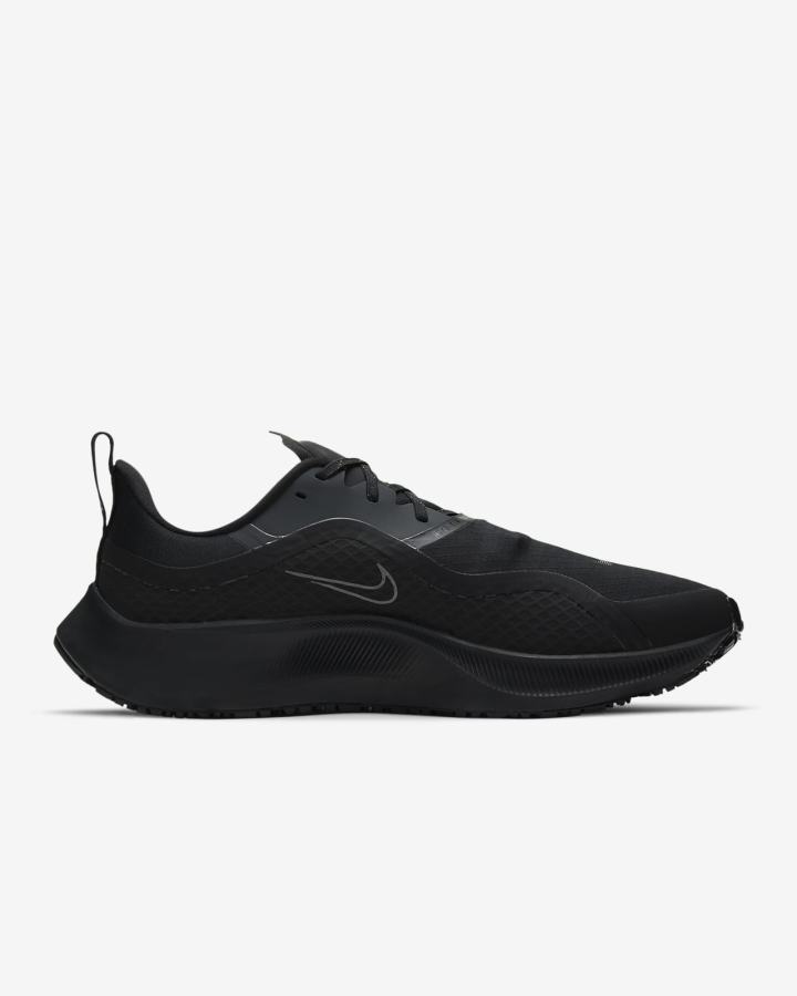 Zapatillas Running Nike Air Zoom Pegasus 37 Shield Hombre Negras Gris Oscuro | HVIRW-5794