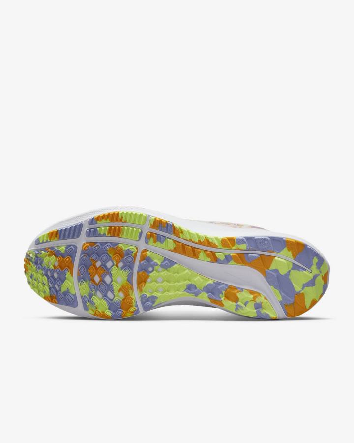 Zapatillas Running Nike Air Zoom Pegasus 39 Road Mujer Rosas Claro Doradas Verde | IOATE-9137