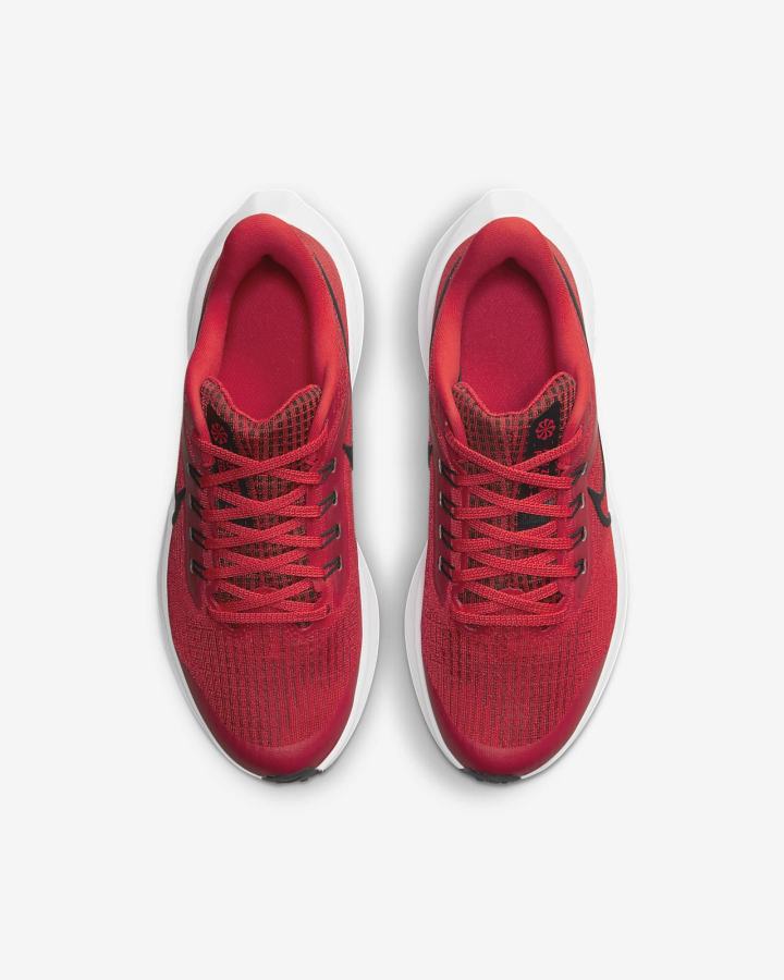 Zapatillas Running Nike Air Zoom Pegasus 39 Kids Road Niño Rojas Blancas Negras | JGKMI-9743