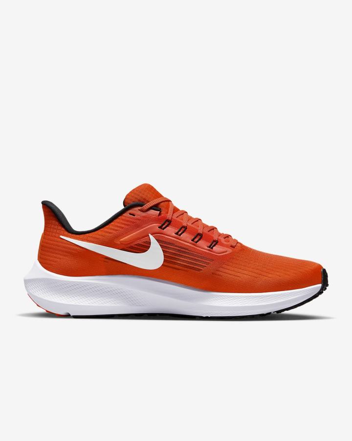 Zapatillas Running Nike Air Zoom Pegasus 39 (Clemson) Road Hombre Naranjas Negras Blancas | JLSKR-9704