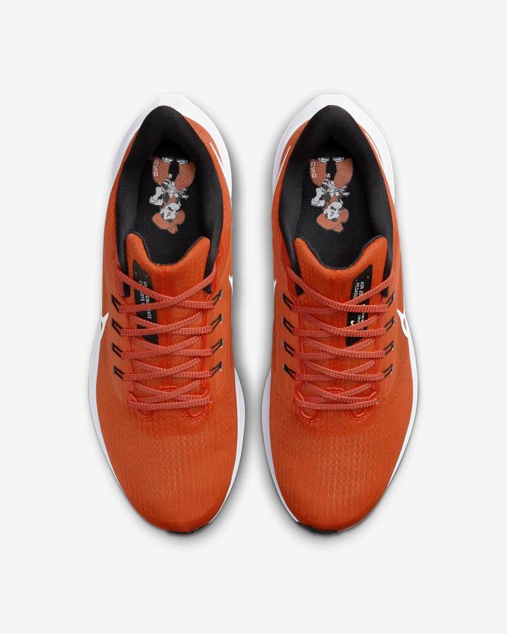 Zapatillas Running Nike Air Zoom Pegasus 39 (Clemson) Road Hombre Naranjas Negras Blancas | JLSKR-9704