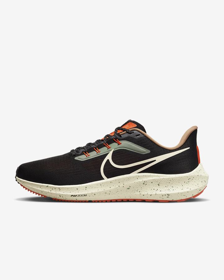 Zapatillas Running Nike Air Zoom Pegasus 39 A.I.R. Hola Lou Road Hombre Negras Naranjas | KJCRT-6803