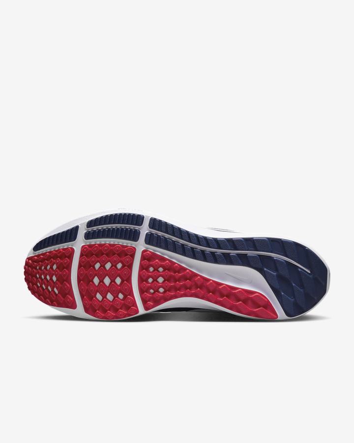 Zapatillas Running Nike Air Zoom Pegasus 39 (Clemson) Road Hombre Azul Marino Rojas Blancas | MCUIS-9350