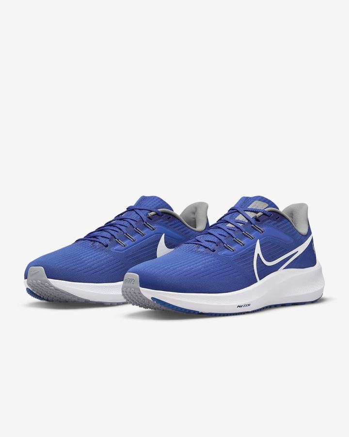 Zapatillas Running Nike Air Zoom Pegasus 39 (Clemson) Road Hombre Azul Real Azules Gris Blancas | MGHSY-8326