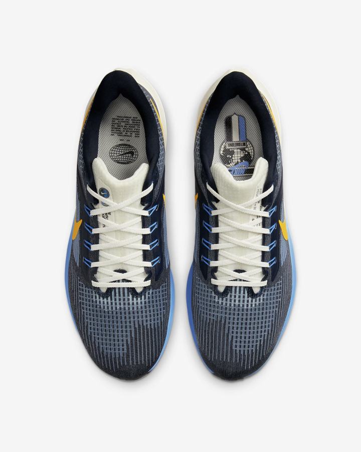 Zapatillas Running Nike Air Zoom Pegasus 39 A.I.R. Hola Lou Road Hombre Azules Obsidian Oscuro | MPRSJ-5738