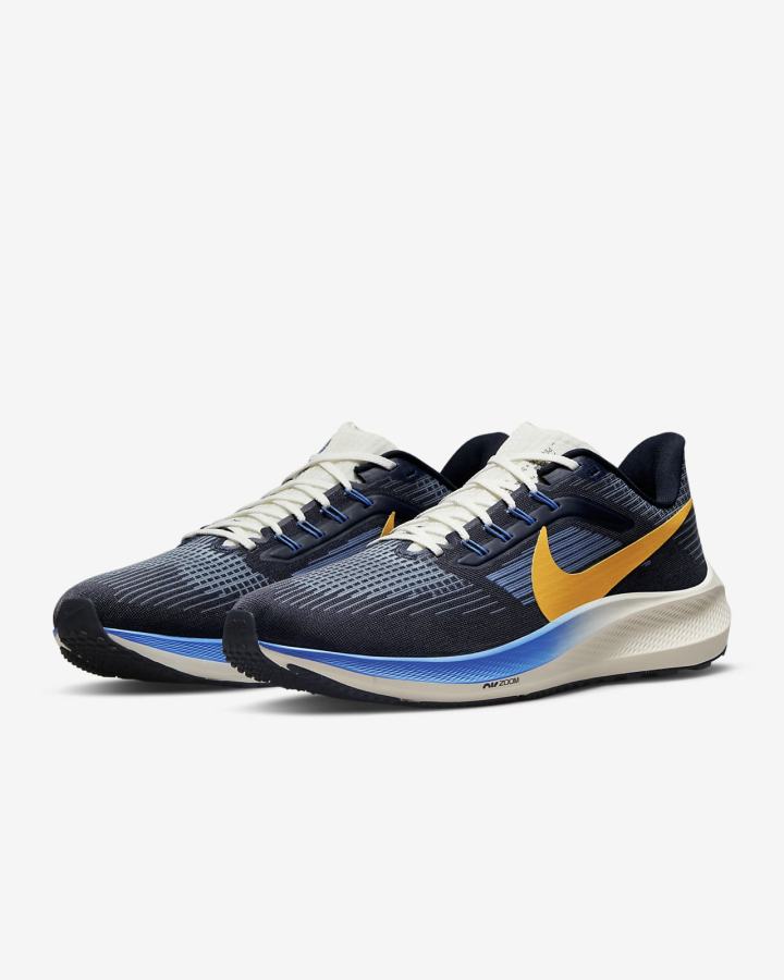 Zapatillas Running Nike Air Zoom Pegasus 39 A.I.R. Hola Lou Road Hombre Azules Obsidian Oscuro | MPRSJ-5738