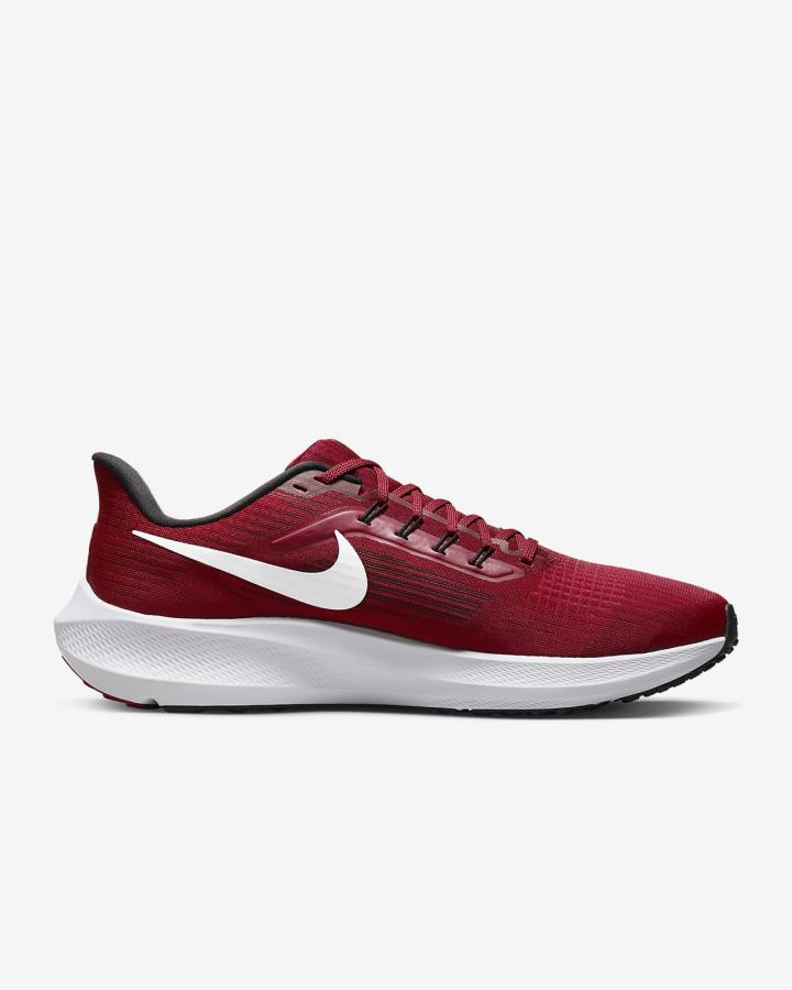 Zapatillas Running Nike Air Zoom Pegasus 39 (Clemson) Road Hombre Rojas Negras Blancas | NHQAF-0376