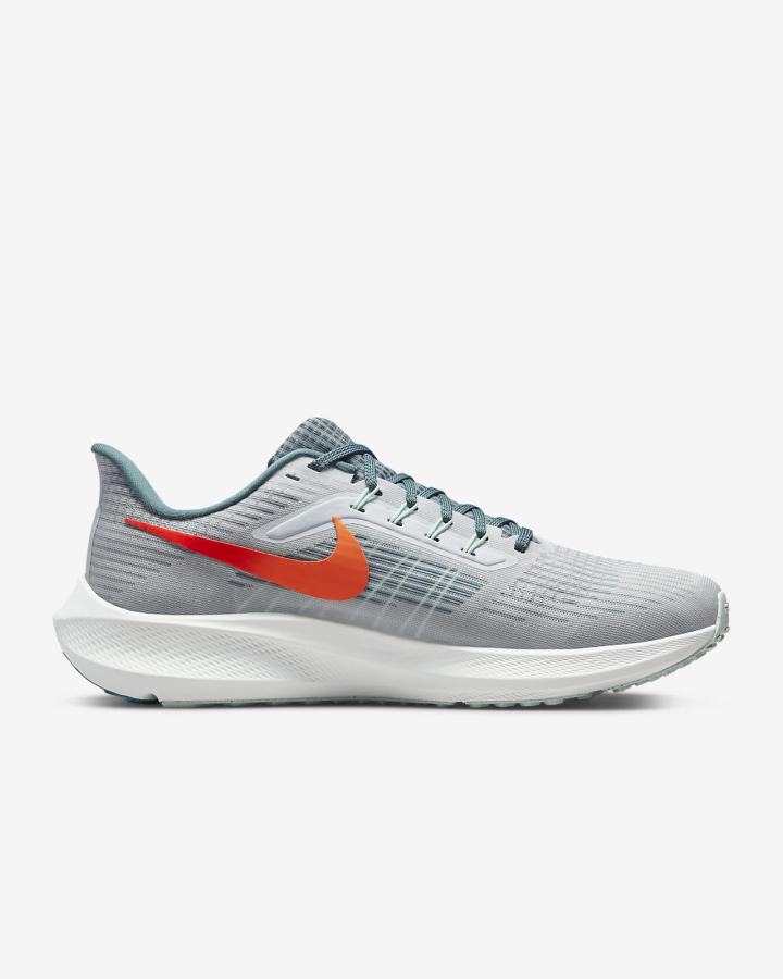 Zapatillas Running Nike Air Zoom Pegasus 39 A.I.R. Hola Lou Road Hombre Plateadas Naranjas | NUZAG-1084