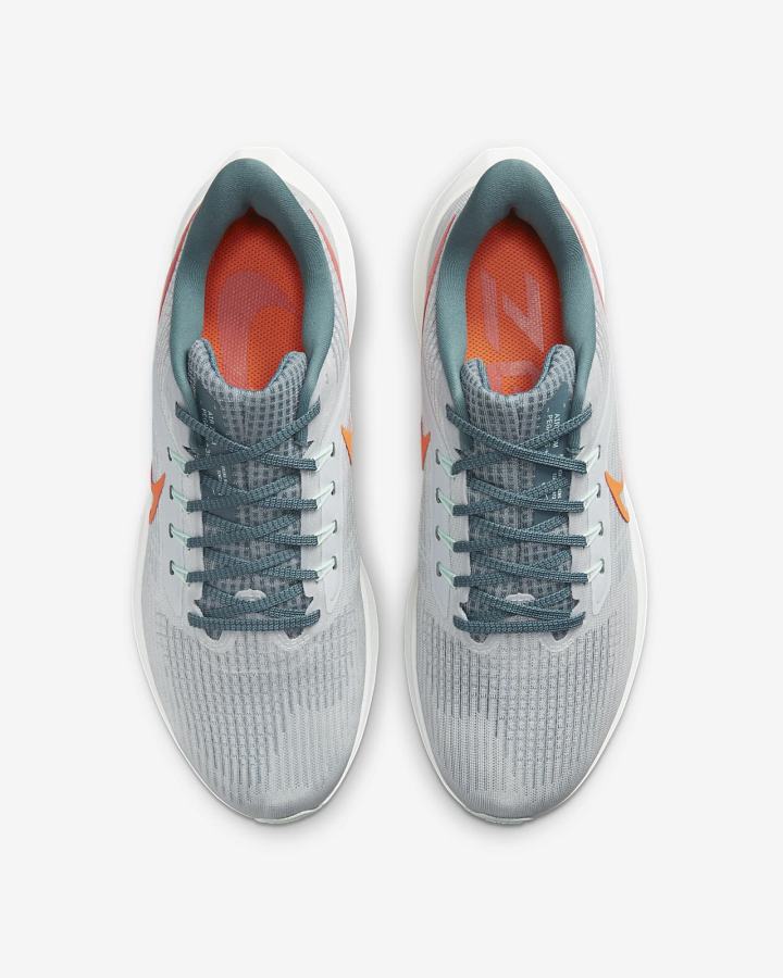 Zapatillas Running Nike Air Zoom Pegasus 39 A.I.R. Hola Lou Road Hombre Plateadas Naranjas | NUZAG-1084