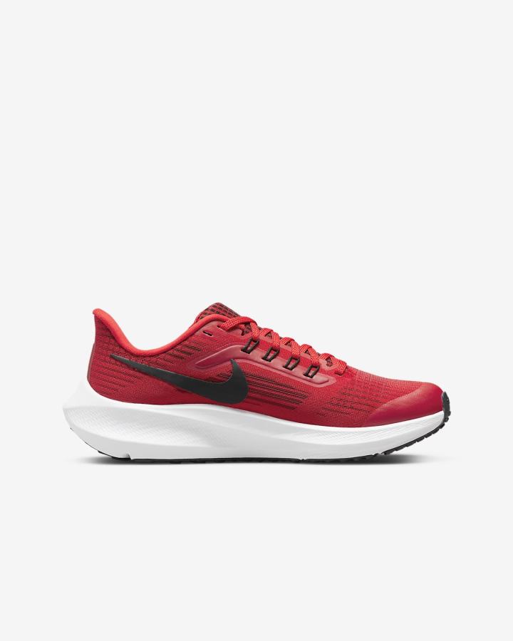 Zapatillas Running Nike Air Zoom Pegasus 39 Kids Road Niña Rojas Blancas Negras | ODGVY-4958