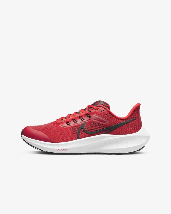 Zapatillas Running Nike Air Zoom Pegasus 39 Kids Road Niña Rojas Blancas Negras | ODGVY-4958