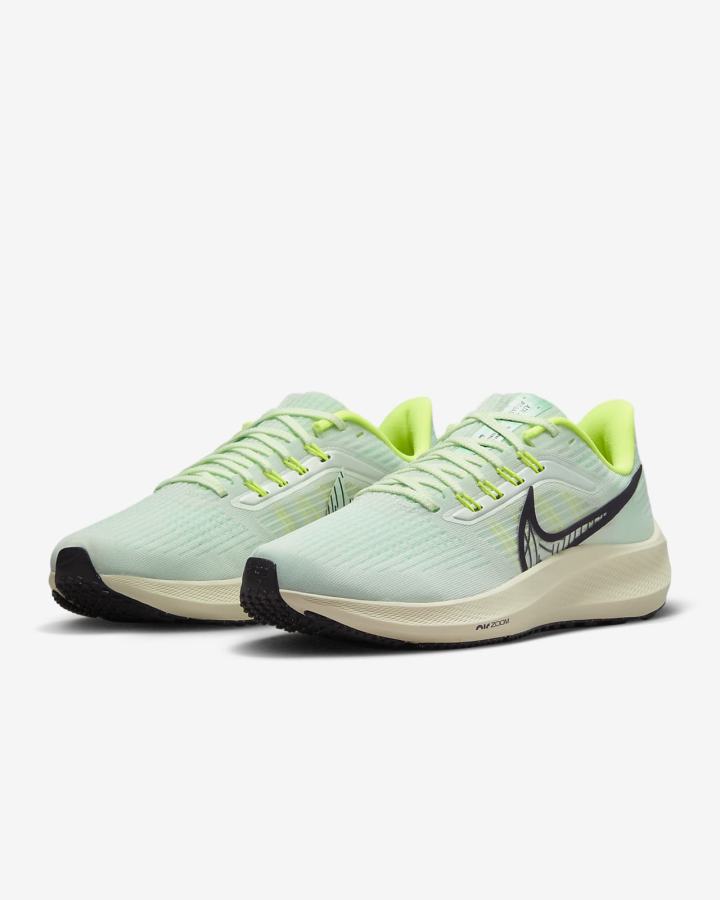 Zapatillas Running Nike Air Zoom Pegasus 39 Road Mujer Verde Verde Menta Moradas | PAOVX-2465