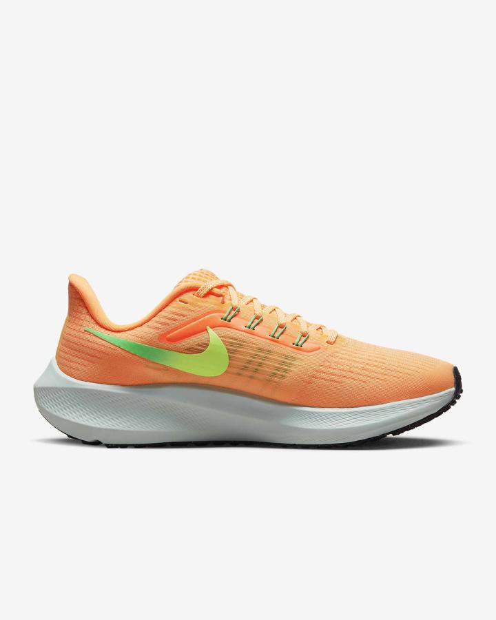 Zapatillas Running Nike Air Zoom Pegasus 39 Road Mujer Coral Creme Naranjas Verde | PZWNO-7439