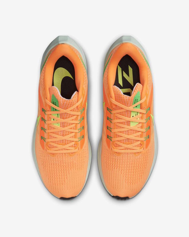 Zapatillas Running Nike Air Zoom Pegasus 39 Road Mujer Coral Creme Naranjas Verde | PZWNO-7439